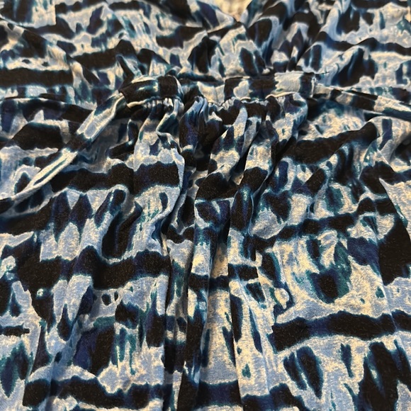 Michael kors blue design sleeveless dress size medium! - Picture 2 of 3